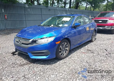 2017 Honda Civic Ex из США, поврежденный, VIN 19XFC2F79HE233640